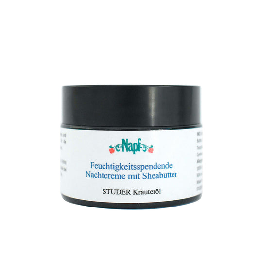 Feuchtigkeitsspendende Nachtcreme mit Sheabutter 50ml